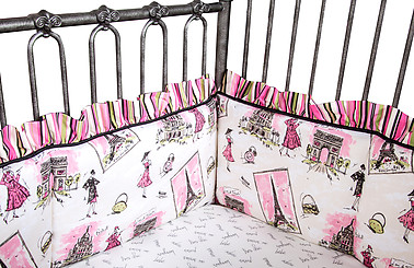 Trend Lab Waverly Tres Chic Crib Bumpers