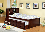 Furniture of America South Land Bed Cherry