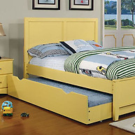 Furniture of America Prismo Bed Yellow