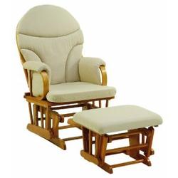 Dutailier Bow Back Glider & Ottoman Combo C00-623