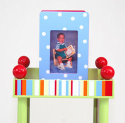 Alphabet Soup Revolving Bookcase
