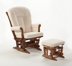 Dutailier Sleigh Multiposition & Recliner Glider D20-843
