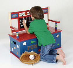 All Star Sports Bench Seat with Storage
