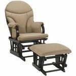 Dutailier Ultramotion Glider & Ottoman Combo in Sage C00-629-69-3094