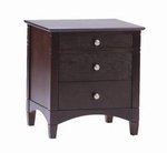 Essex 3 Drawer Nightstand Espresso