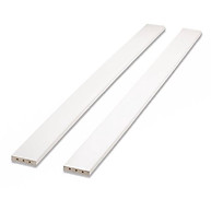 Sorelle Furniture Adult Bed Rails 215 White