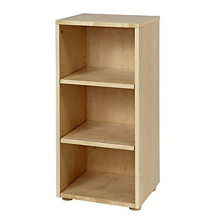 Maxtrix Low Narrow 3 Shelf Bookcase