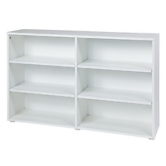Maxtrix Low 6 Shelf Bookcase