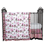 Trend Lab Waverly Tres Chic 3 Piece Crib Bedding Set