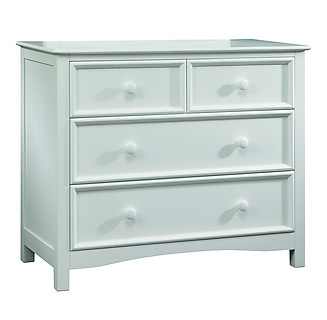 Bolton Furniture Wakefield 4 Drawer Dresser White