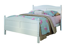Bolton Furniture Cottage Full Bed with Headboard and Footboard White