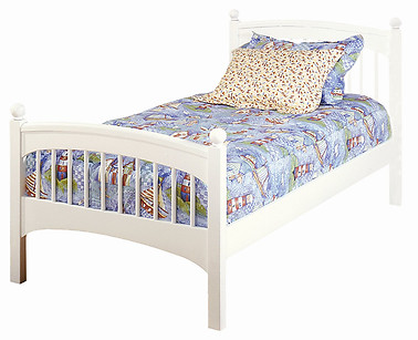 Bolton Furniture Windsor Twin Bed White