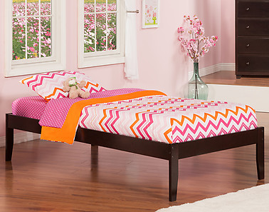 Atlantic Furniture Concord Bed Twin XL Espresso