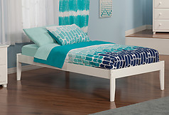 Atlantic Furniture Concord Bed Twin XL White