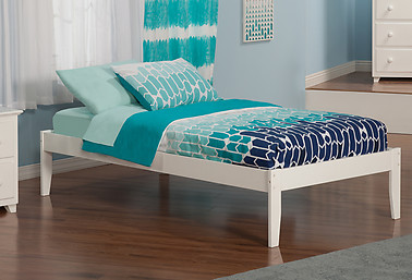 Atlantic Furniture Concord Bed Twin White