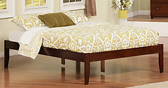 Atlantic Furniture Concord Bed Full Antique Walnut