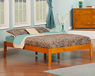 Atlantic Furniture Concord Bed Full Caramel Latte