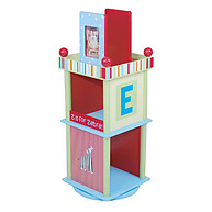 Alphabet Soup Revolving Bookcase