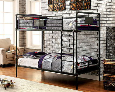 Furniture of America Olga I Bunk Bed