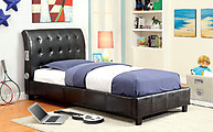 Furniture of America Hendrik Bed Espresso