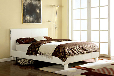 Furniture of America Evans Bed White