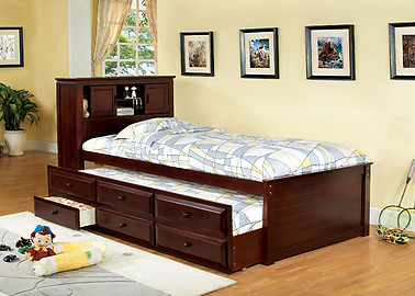 Furniture of America South Land Bed Cherry