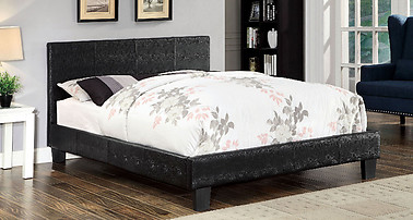 Furniture of America Wallen Bed Black