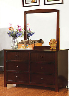 Furniture of America Omnus Dresser Dark Walnut