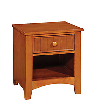 Furniture of America Omnus Nightstand Oak