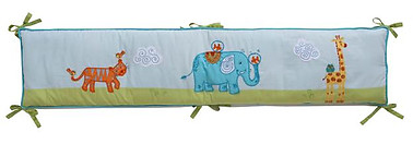 Little Acorn Funny Friends Crib and Toddler Bed Bumper