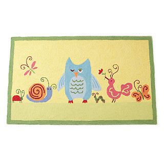 Little Acorn Forest Friends Rug