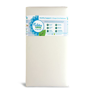 Lullaby Earth Healthy Support 2-Stage Crib Mattress Beige