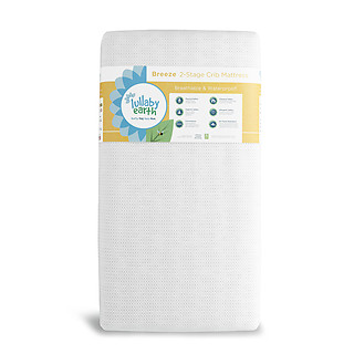 Lullaby Earth Breeze 2-Stage Crib Mattress White