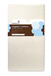 Naturepedic Organic Cotton Lightweight Classic 2-Stage Crib Mattress