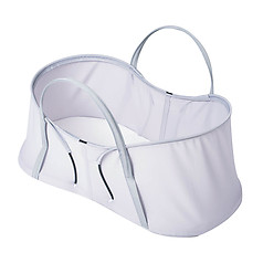 Phil & Teds Nest Travel Bassinet Silver