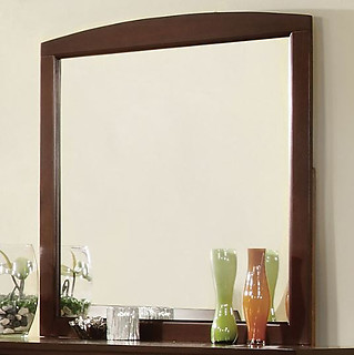 Furniture of America Omnus Mirror Dark Walnut