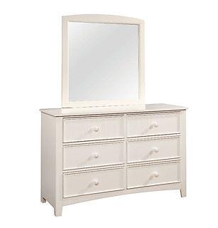 Furniture of America Omnus Dresser White
