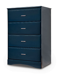 Furniture of America Prismo Chest Blue