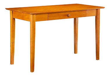 Atlantic Furniture Shaker Desk with Drawer Caramel Latte