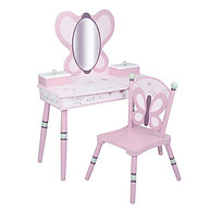 Sugar Plum Vanity Table & Chair Set