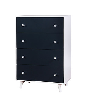 Furniture of America Alivia Chest Blue & White