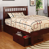 Furniture of America Carus Bed Cherry