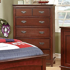 Furniture of America Colin Chest Cherry