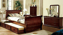 Furniture of America Louis Philippe II Chest Cherry