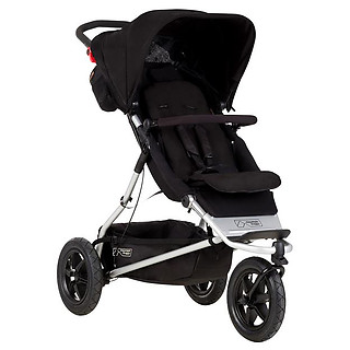 Mountain Buggy +One Stroller Black