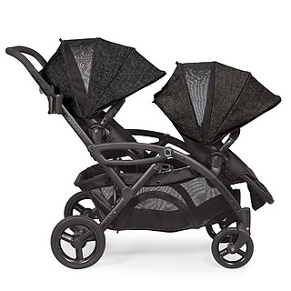 Contours Options Elite Tandem Stroller Carbon