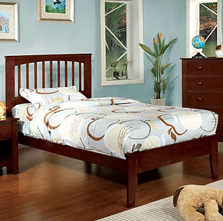 Furniture of America Pine Brook Bed Cherry