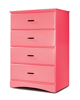 Furniture of America Prismo Chest Pink