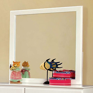 Furniture of America Prismo Mirror White