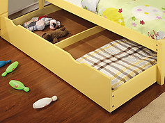 Furniture of America Prismo Trundle Yellow